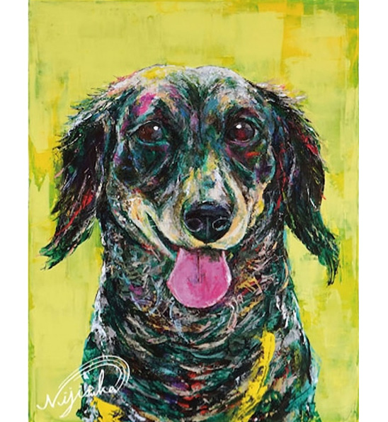 ストーリー性のある<br />
タッチ